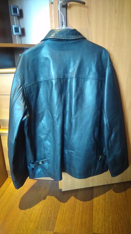 Pánska kožená bunda, 56