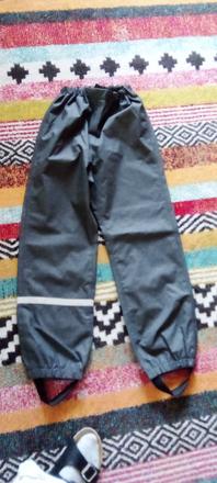 Zateplené nohavice, h&m,140