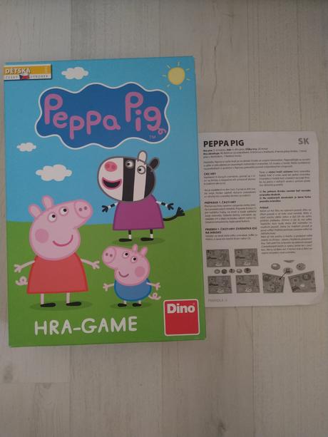 Pepa pig vzdelávacia hra, 