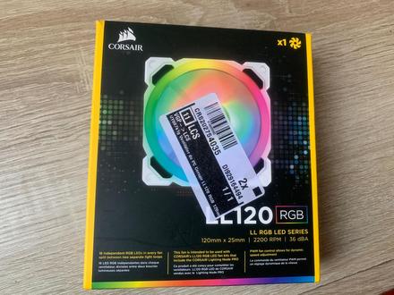 Herný ventilátor rgb,