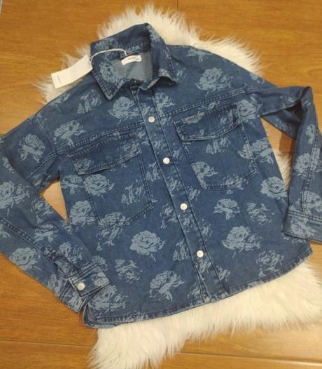 Rifľová košeľova bunda, reserved,158