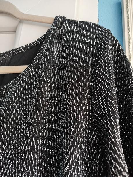 Elegantné trblietavé tričko- blúzka, xl