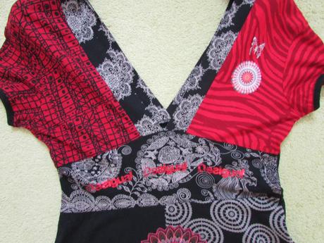 Krásne letné šaty zn.desigual nenosené len opraté, desigual,40