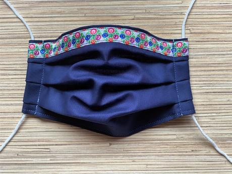 2 vrstvové bavlnené rúška s gumičkou, 