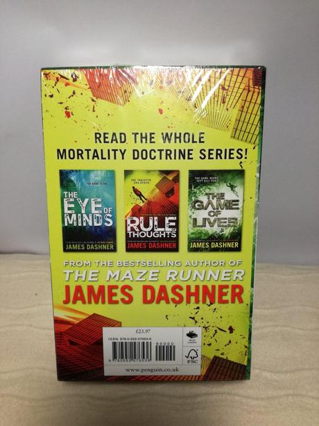 James dashner mortality doctrine series, 
