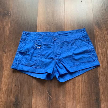 Modré platene kratasy, 40