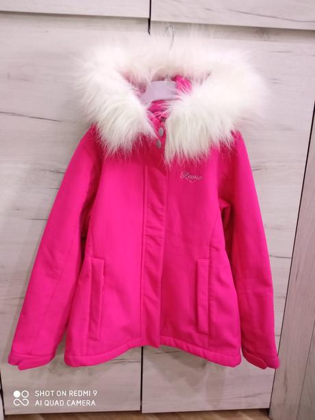 Softvérová bunda s kožušinkou, lewro,128