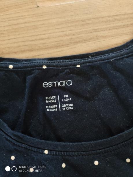 Tehotenské tričko esmara veľ.m, esmara,m