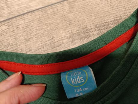 Tmavozelené tričko so snehuliakom, pepco,134