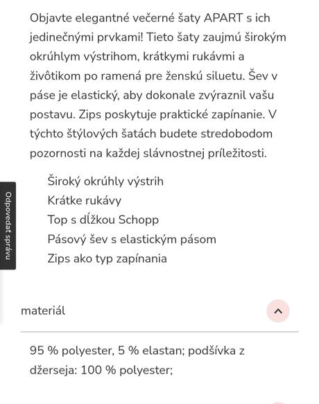 Spoločenské šaty, 40