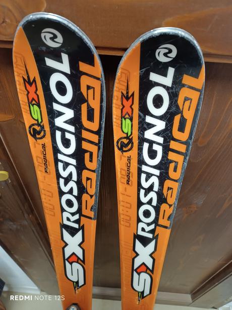 Lyže 130cm a lyžiarky 24.5cm, rossignol,130-139 cm