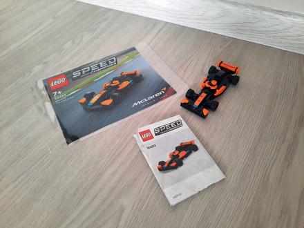 Lego 30683 mclaren formula 1 car,
