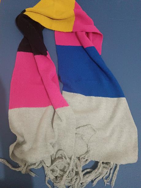 Farebný šál, f&f