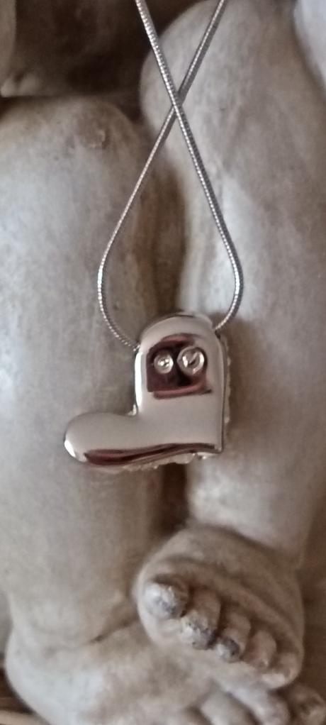 Swarovski nahrdelnik so srdcom, swarovski