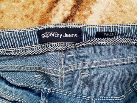 Riflove sortky superdry, superdry,m