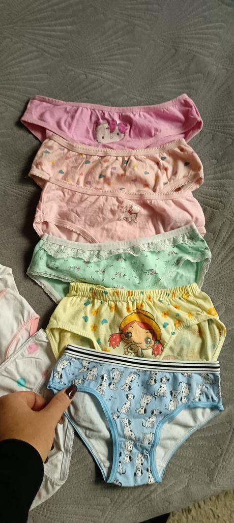 Balík dievčenských nohavičiek 12 ks, disney,122