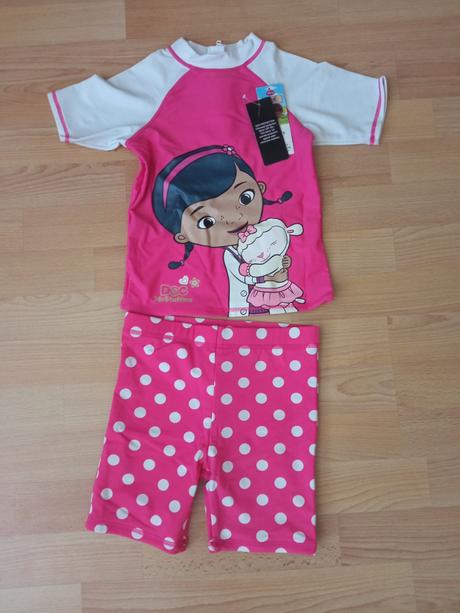 Plavkový komplet s uv 50+, 5-7r., disney,116