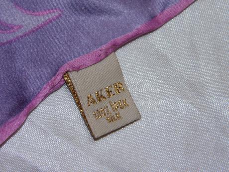 Aker kvalitná luxusna hodvabna elegantná šatka, xl