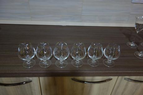 Bohemia poháre top stav predám 6 ks, 