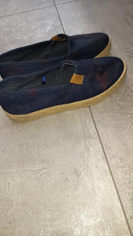 Espadrilky jeans, 37