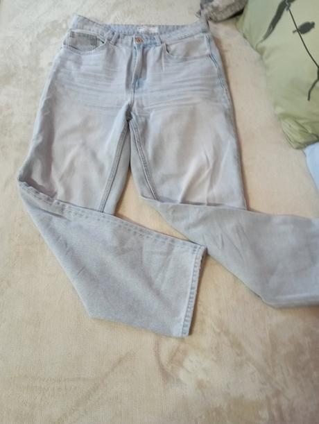 Džínsy mom, bershka,42
