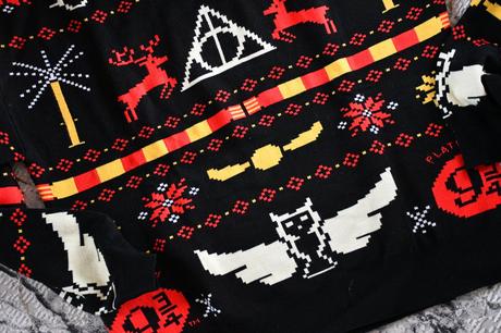 Vianočný sveter harry potter l, l