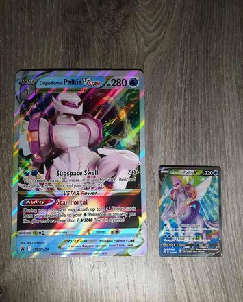 Pokemon palkia v star aj jumbo oversized karta, 