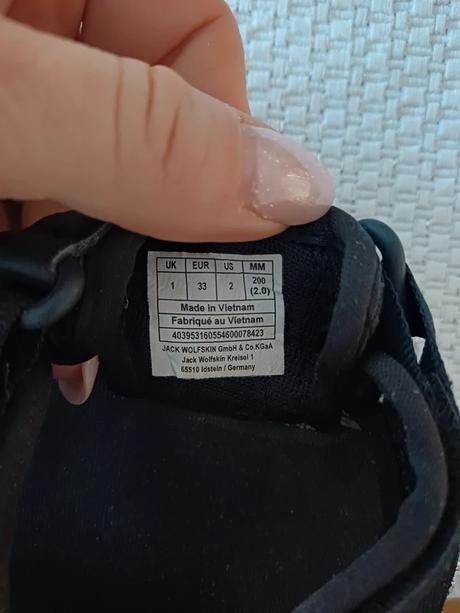 Chlapčenské sandále jack wolfskin č.33, jack wolfskin,33