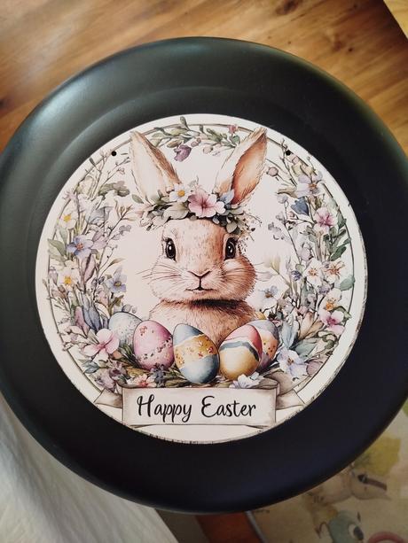 Drevená dekorácia na veľkú noc, 