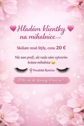 Predlžovanie mihalníc, 