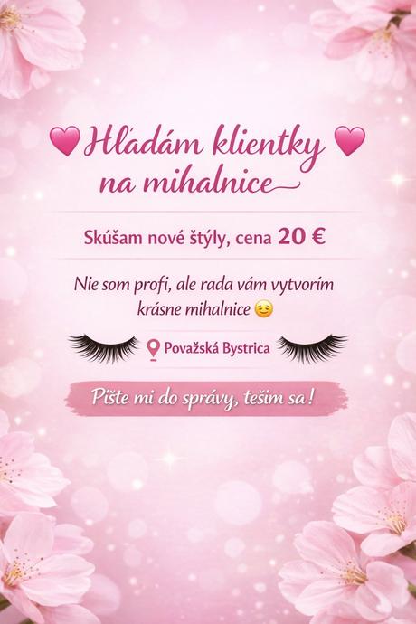 Predlžovanie mihalníc, 