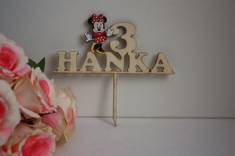 Zápich do torty - detský, 