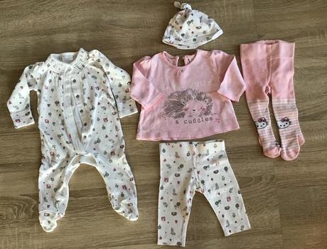 Set oblečenia pre dievčatko, veľ. 62, f&f,62