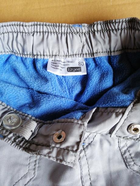 Zateplene nohavice, ergee,80