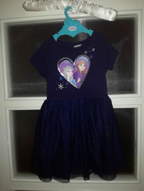 Peknučke frozen šatočky,od 10 mesiacov,cena 4 eur, 80