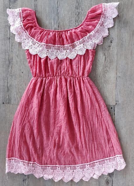 Letné šaty s volánom, 36