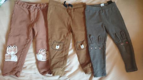 Dievcenske teplacky, h&m,92