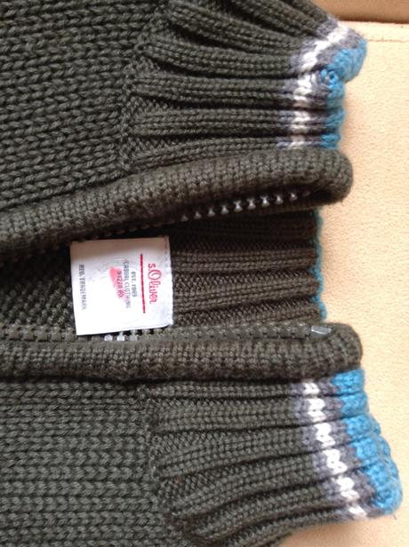 Pekny chlapcensky pulover s norskym vzorom, s.oliver,110