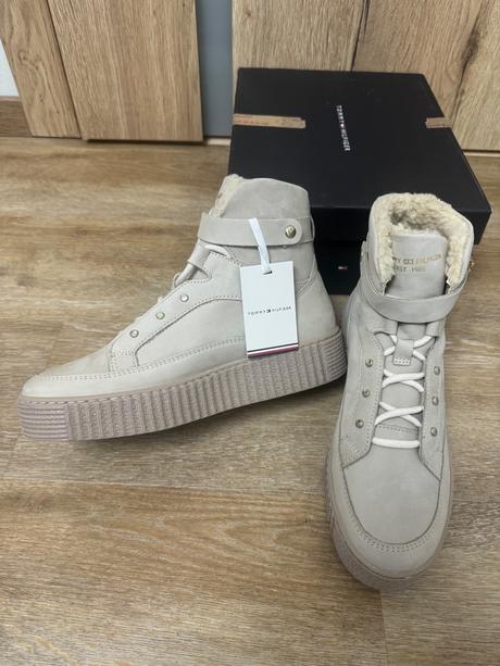 Vyteplené snehule th, tommy hilfiger,40