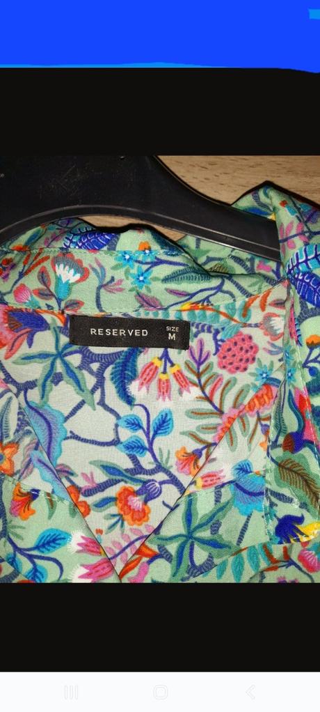 Maxi košeľove šaty, reserved,m