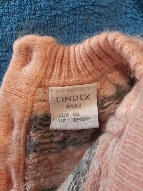 Zimné pletené šatočky, lindex,86