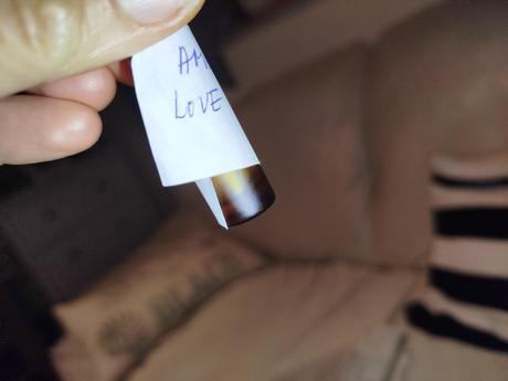 Amouage love vzorka, 