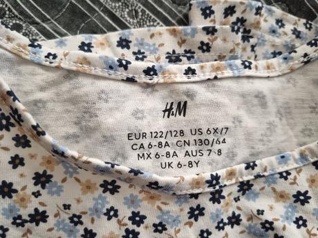 Dievčenské tričká, h&m,122
