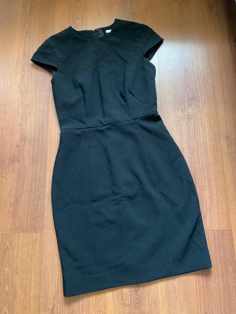 Krasne cierne mini saty, h&m,s
