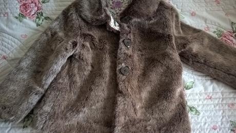 Plyšový kabátik, f&f,116