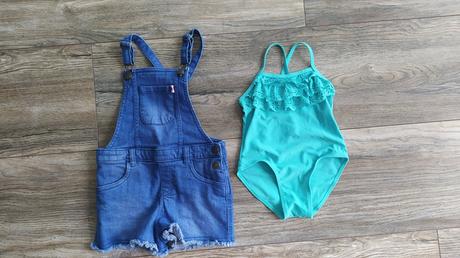 Riflové šortky c. 104+ plavky, 104