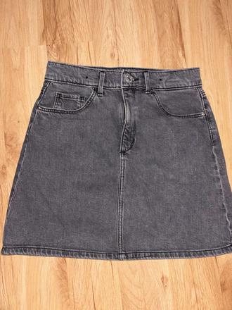 Riflová sukňa h&m 146/152, h&m,152