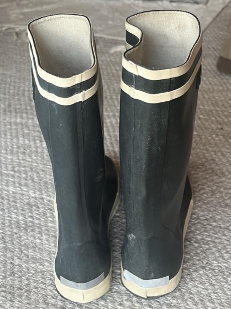 Tmavomodre gumaky aigle, aigle,34