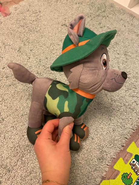 Plyšový rocky paw patrol, 