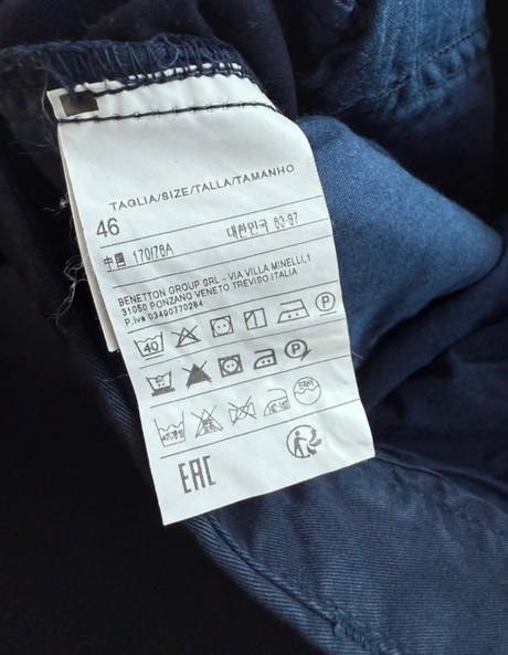 Pánske nohavice united colors of benetton, benetton,m